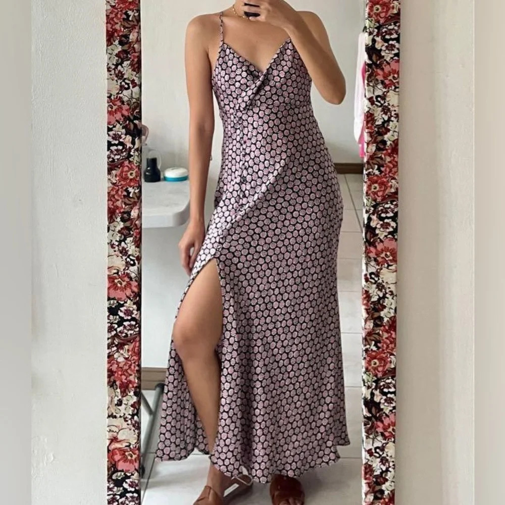 Zara Floral Print Camisole Dress
